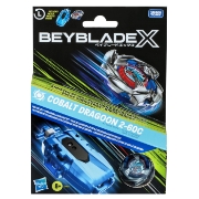 Imagine BEYBLADE X LET IT RIP SET LANSATOR SI ROATA COBALT DRAGOON 2-60C
