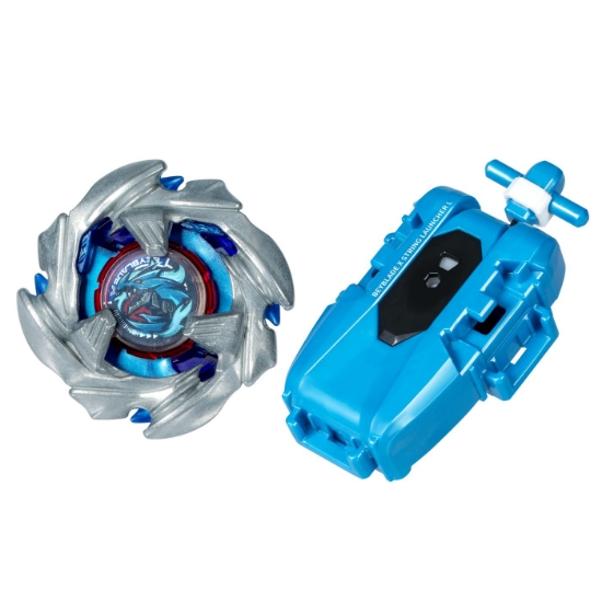 Imagine BEYBLADE X LET IT RIP SET LANSATOR SI ROATA COBALT DRAGOON 2-60C