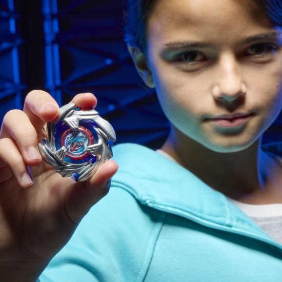 Imagine BEYBLADE X LET IT RIP SET LANSATOR SI ROATA COBALT DRAGOON 2-60C