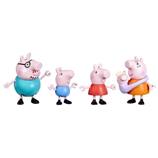 Imagine PEPPA PIG SET 5 FIGURINE FAMILIA PEPPA