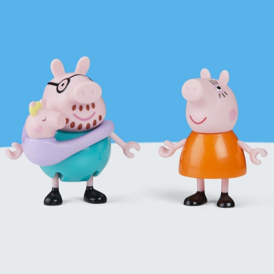 Imagine PEPPA PIG SET 5 FIGURINE FAMILIA PEPPA