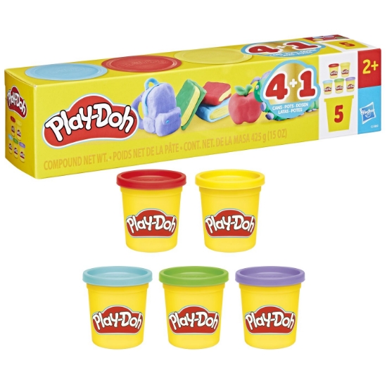 Imagine PLAY DOH SET 5 CUTII PLASTELINA 
