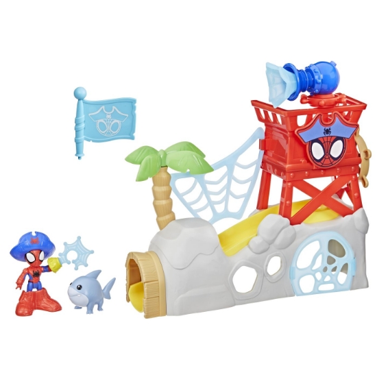 Imagine SPIDEY SI PRIETENII LUI UIMITORI MARVEL WATER WEBS INSULA LUI SPIDEY