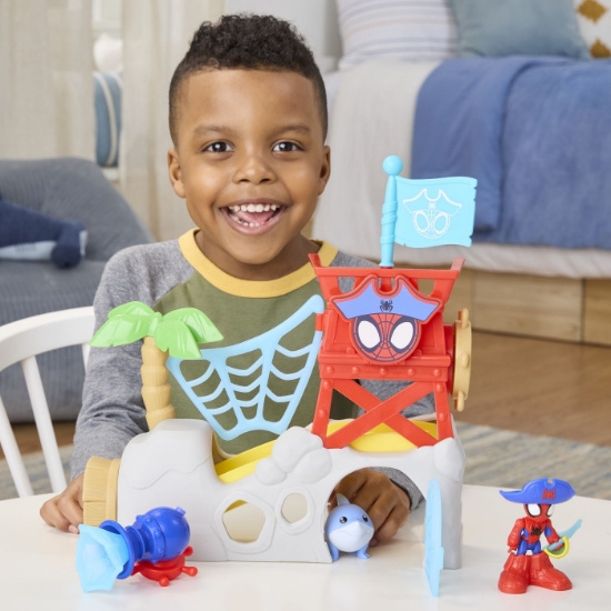 Imagine SPIDEY SI PRIETENII LUI UIMITORI MARVEL WATER WEBS INSULA LUI SPIDEY