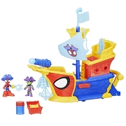 Imagine SPIDEY SI PRIETENII LUI UIMITORI MARVEL WATER WEBS NAVA PIRATILOR CU BULE