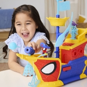 Imagine SPIDEY SI PRIETENII LUI UIMITORI MARVEL WATER WEBS NAVA PIRATILOR CU BULE