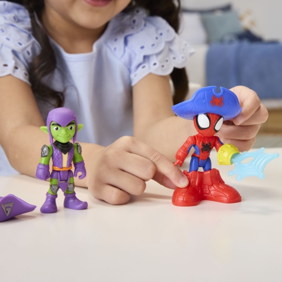 Imagine SPIDEY SI PRIETENII LUI UIMITORI MARVEL WATER WEBS NAVA PIRATILOR CU BULE