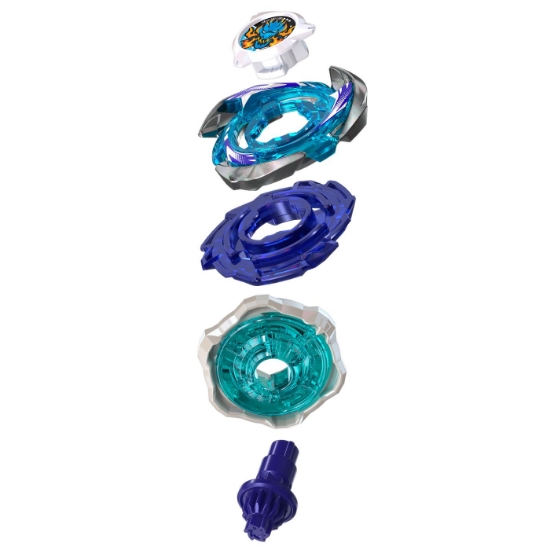 Imagine BEYBLADE X LET IT RIP SET LANSATOR SI ROATA COURAGE DRAN S 6-60V