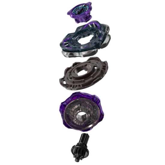 Imagine BEYBLADE X LET IT RIP SET LANSATOR SI ROATA DARK PERSEUS B 6-80W