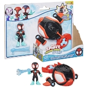 Imagine SPIDEY SI PRIETENII LUI UIMITORI MARVEL SET FIGURINA 7.6CM SI SUBMARINUL DELFIN