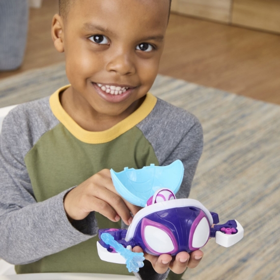 Imagine SPIDEY SI PRIETENII LUI UIMITORI MARVEL SET FIGURINA 7.6CM SI SUBMARINUL TESTOASA FANTOMA