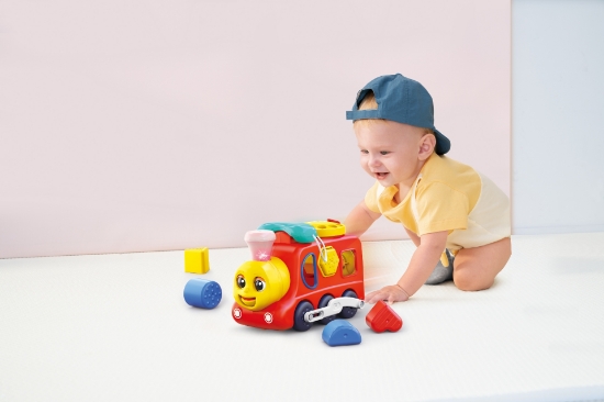 Imagine Locomotiva interactiva pentru invatare timpurie