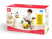 Imagine Avion interactiv 4 in 1 Ride-On și mâner de împingere Banana