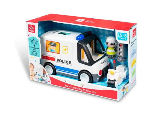 Imagine Masina de politie educativa 2in1