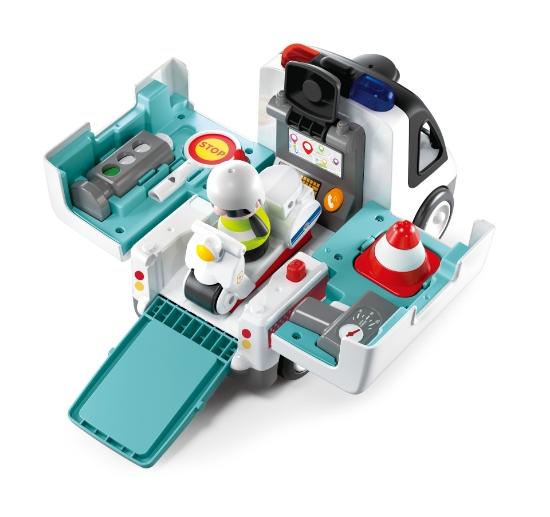 Imagine Masina de politie educativa 2in1