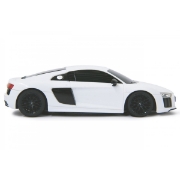 Imagine MASINA CU TELECOMANDA AUDI R8 ALB CU SCARA 1 LA 24