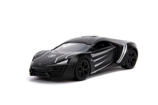 Imagine Mașinuță metalică Black Panther Lykan Hypersport scară 1 la 32