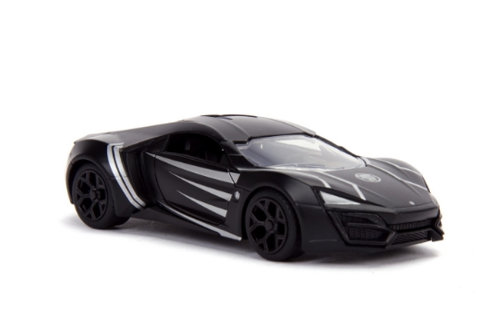 Imagine Mașinuță metalică Black Panther Lykan Hypersport scară 1 la 32