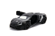 Imagine Mașinuță metalică Black Panther Lykan Hypersport scară 1 la 32