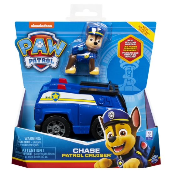 Imagine PATRULA CATELUSILOR VEHICULE CU FIGURINA CHASE