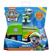 Imagine PATRULA CATELUSILOR VEHICULE CU FIGURINA ROCKY