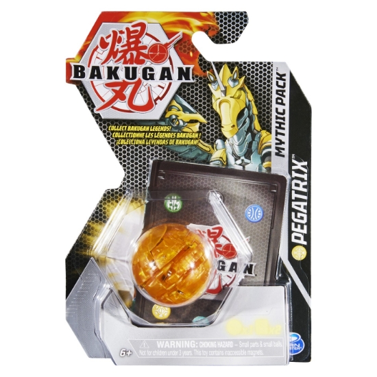 Imagine BAKUGAN PACHET LEGENDAR PEGATRIX PORTOCALIU