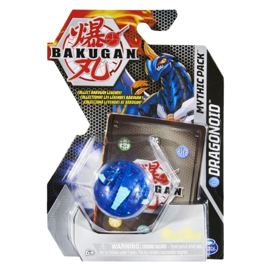 Imagine BAKUGAN PACHET LEGENDAR DRAGONOID ALBASTRU