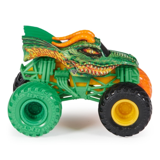 Imagine Monster Jam mașinuța metalică Dragon scara 1 la 64