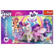 Imagine PUZZLE TREFL 60 PIESE MY LITTLE PONY PONEII MINUNATI