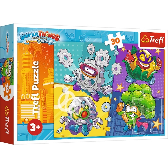Imagine PUZZLE TREFL 30 SUPERTHINGS SUPER EROII