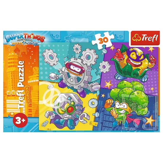 Imagine PUZZLE TREFL 30 SUPERTHINGS SUPER EROII
