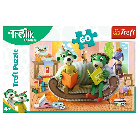 Imagine PUZZLE TREFL 60 TREFLIK SA CITIM IMPREUNA