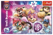 Imagine PUZZLE TREFL 30 PATRULA CATELUSILOR ECHIPA EROILOR