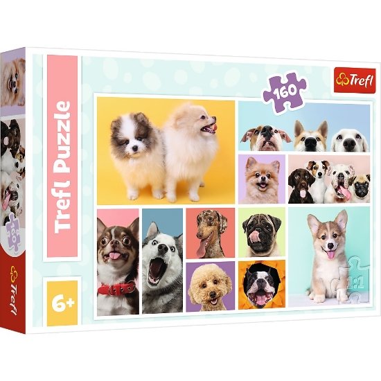 Imagine PUZZLE TREFL 160 PRIETENIA CATELUSILOR
