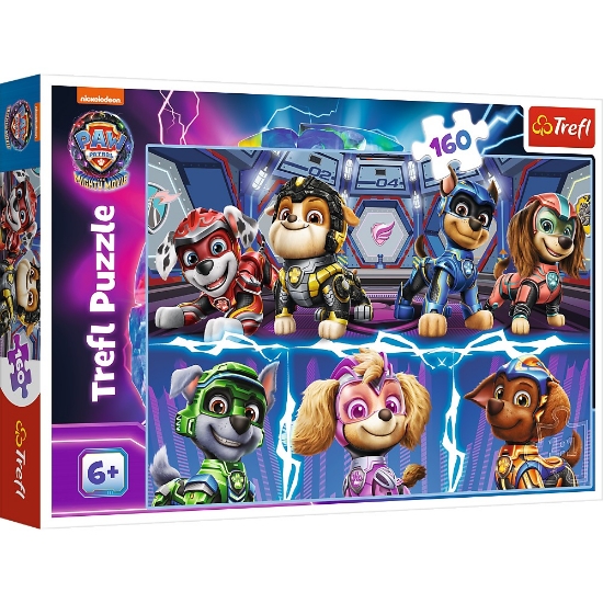 Imagine PUZZLE TREFL 160 PATRULA CATELUSILOR ECHIPA COMPLETA