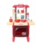 Imagine SET DE JOACA MALPLAY BUCATARIE PENTRU COPII CU ACCESORII SI CUPTOR ROSU 65 CM