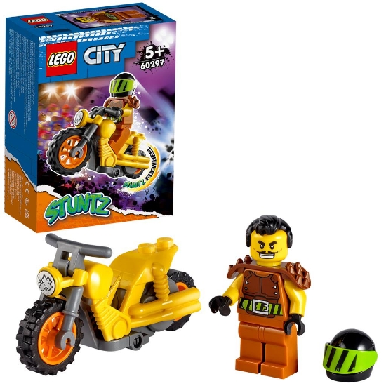 Imagine LEGO CITY MOTOCICLETA DE CASCADORIE PENTRU IMPACT 60297