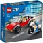 Imagine LEGO CITY POLITIST PE MOTOCICLETA IN URMARIREA UNEI MASINI 60392