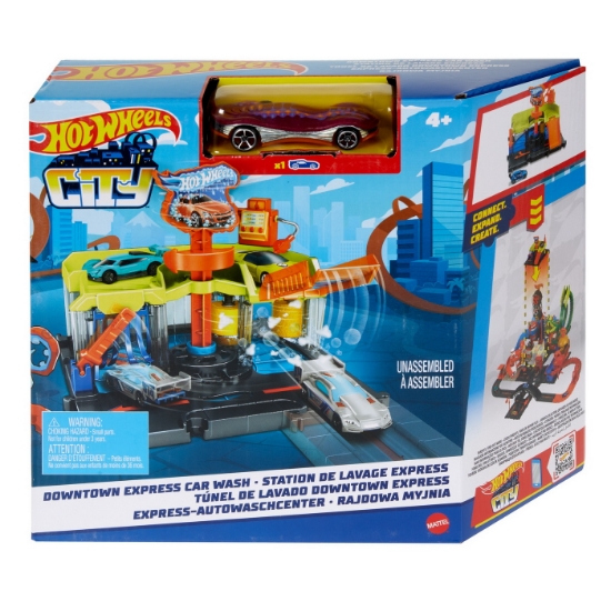 Imagine Hot Wheels City spălătorie auto