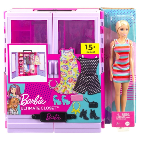 Imagine BARBIE DULAPUL PAPUSII BARBIE CU PAPUSA BARBIE