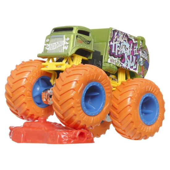 Imagine Hot Wheels Monster Truck mașinuță Will Trash It All scară 1:64