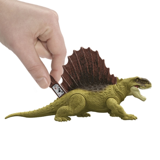 Imagine JURASSIC WORLD CHAOS THEORY DANGER PACK DINOZAUR DIMETRODON