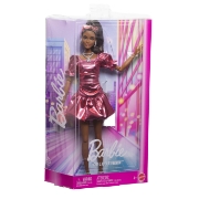 Imagine BARBIE DELUXE STYLE PAPUSA BARBIE ROCHIE ROZ METALIZAT CORAL