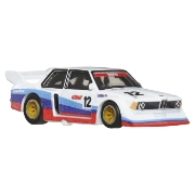 Imagine Hot Wheels Premium set 2 mașinuțe metalice BMW 320 Group 5 și BMW 3 GTR 2001 scară 1:64