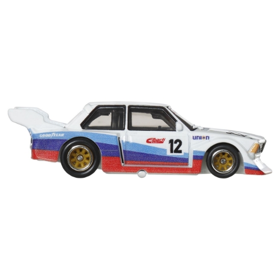 Imagine Hot Wheels Premium set 2 mașinuțe metalice BMW 320 Group 5 și BMW 3 GTR 2001 scară 1:64