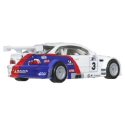 Imagine Hot Wheels Premium set 2 mașinuțe metalice BMW 320 Group 5 și BMW 3 GTR 2001 scară 1:64