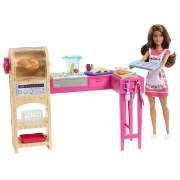 Imagine BARBIE SI TERESA RETETA PENTRU PRIETENIE SET PAPUSA TERESA SI BUCATARIE CU ACCESORII