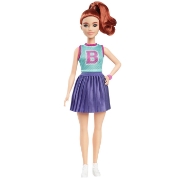 Imagine BARBIE FASHIONISTAS PAPUSA BARBIE ROSCATA MAJORETA