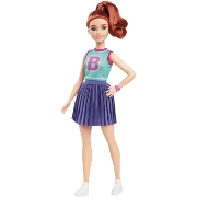 Imagine BARBIE FASHIONISTAS PAPUSA BARBIE ROSCATA MAJORETA