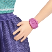 Imagine BARBIE FASHIONISTAS PAPUSA BARBIE ROSCATA MAJORETA